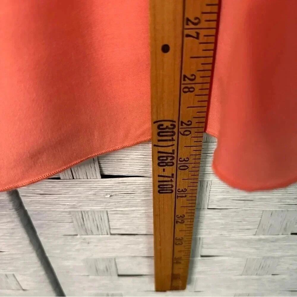 Melissa Paige Bohemian festival, Gypsy tunic top salmon trumpet sleeves - Picture 5 of 7